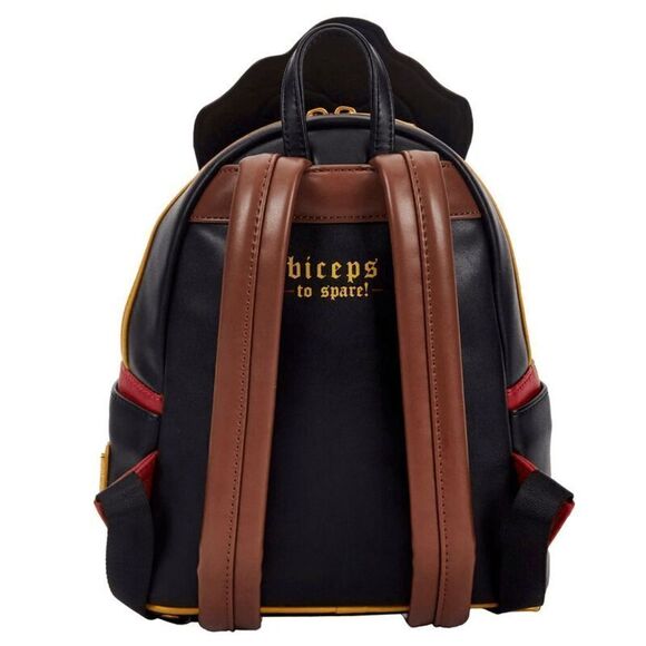 Loungefly Disney Beauty and the Beast Gaston Villains Scene Mini Backpack